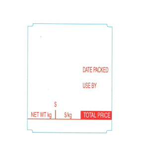 LLIN606 TEC SL5900 Scale Label